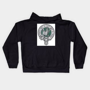 Scottish Clan Bean Badge Kids Hoodie